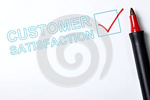 Customer satisfaction survey