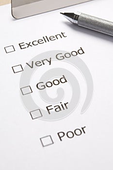 Customer Satisfaction Survey