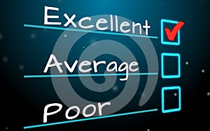 Customer satisfaction survey concept