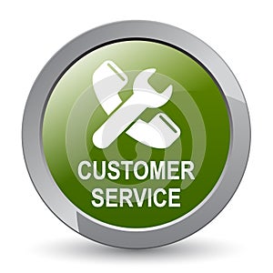 Customer service button