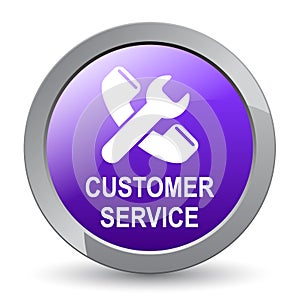 Customer service button