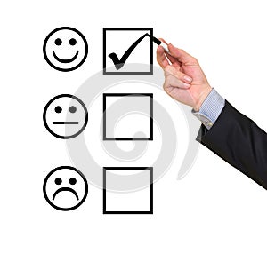 Customer service evaluation form