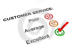 Customer Service Excellent Rating