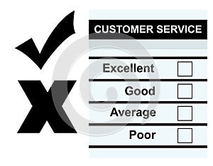 Customer Service feedback form