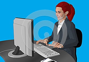 Customer Service Girl