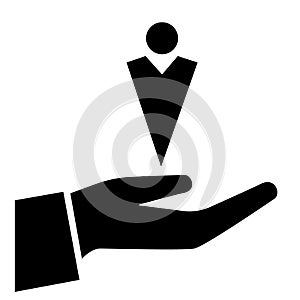 Customer service icon vector illustration. business illustration symblo or sign.