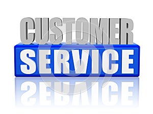 Customer service - letters and block