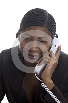 Customer service represenatative beautiful with attitude on phone