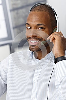 Customer service representative photo