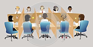 Customer service representatives