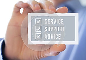 Customer Service Support Service and Advice