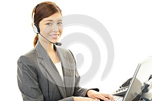 Customer services operator