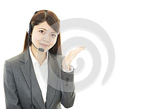 Customer services operator