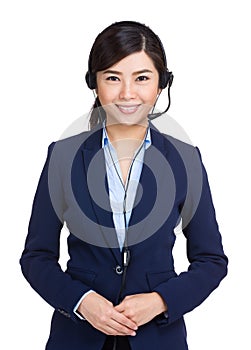 Customer services operator