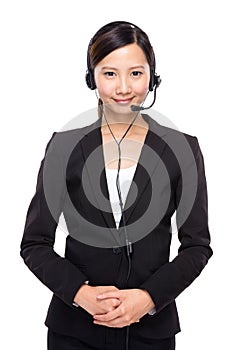 Customer services operator