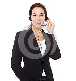 Customer services operator