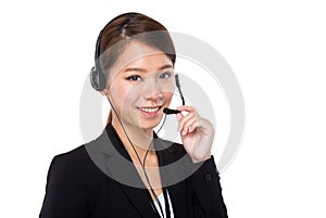 Customer services operator