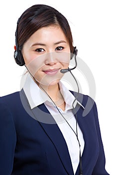 Customer services operator