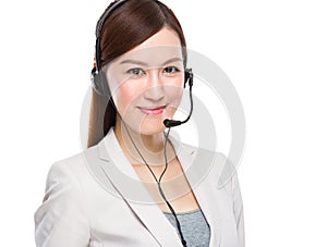 Customer services operator