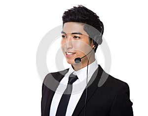 Customer services operator