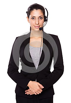 Customer services operator