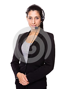 Customer services operator