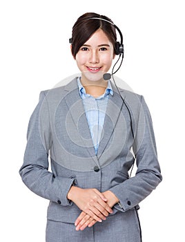 Customer services operator