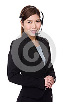 Customer services operator