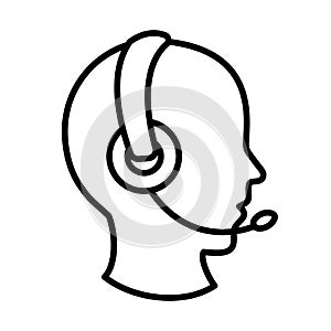 customer support agent icon