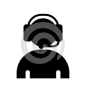 Customer Support Operator Icon