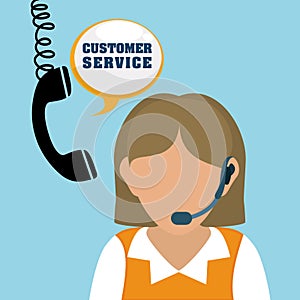 Customer support service icons