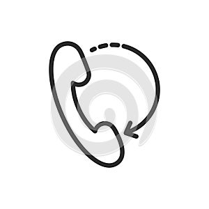 customer support telephone icon