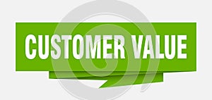 customer value