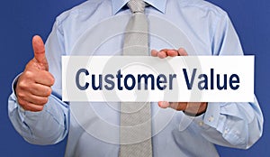 Customer value photo