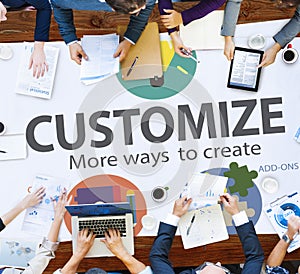 Customize Ideas Identity Individuality Innovation Personalize Co