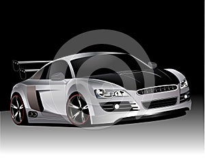 Customized audi r8 photo