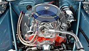 Customized car engine