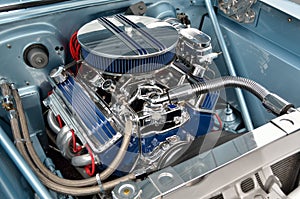 Customized car engine