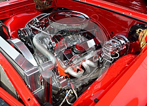 Customized car engine