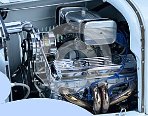 Customized car engine