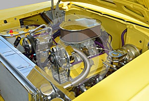 Customized car engine