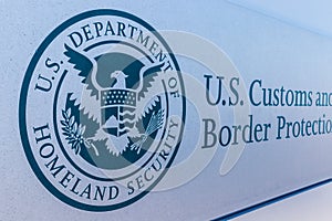 Indianapolis - Circa March 2018: Customs and Border Protection Revenue Division. CBP is a federal law enforcement agency II