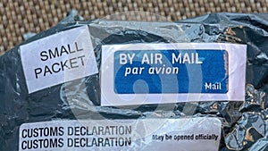 Customs Declaration Air Mail