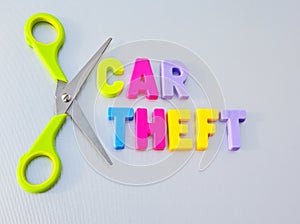 Cut car theft