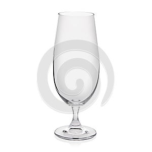 Cut crystal drinking glass for beer or liquor