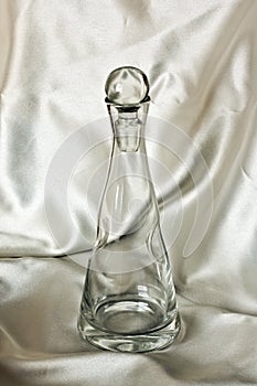 Cut Glass Bottle