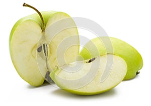 Cut Green Apple