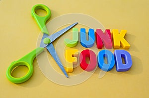 Cut out junk food