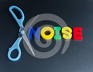 Cut out noise photo