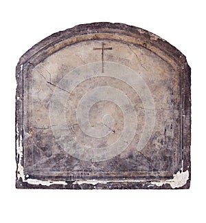 Tone plaque or grave headstone